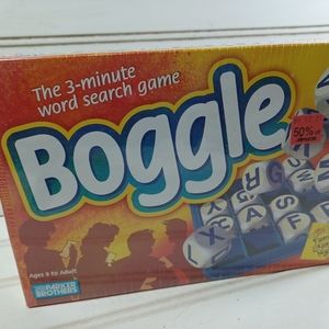 1999 Parker Brothers BOGGLE Word Game Factory Sealed NEW family game night. Cond